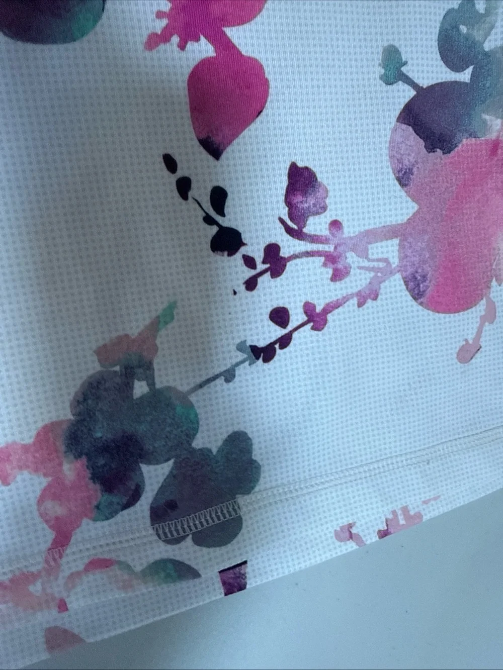 Lululemon Blurred Blossom White Pink Floral Tank Top 6